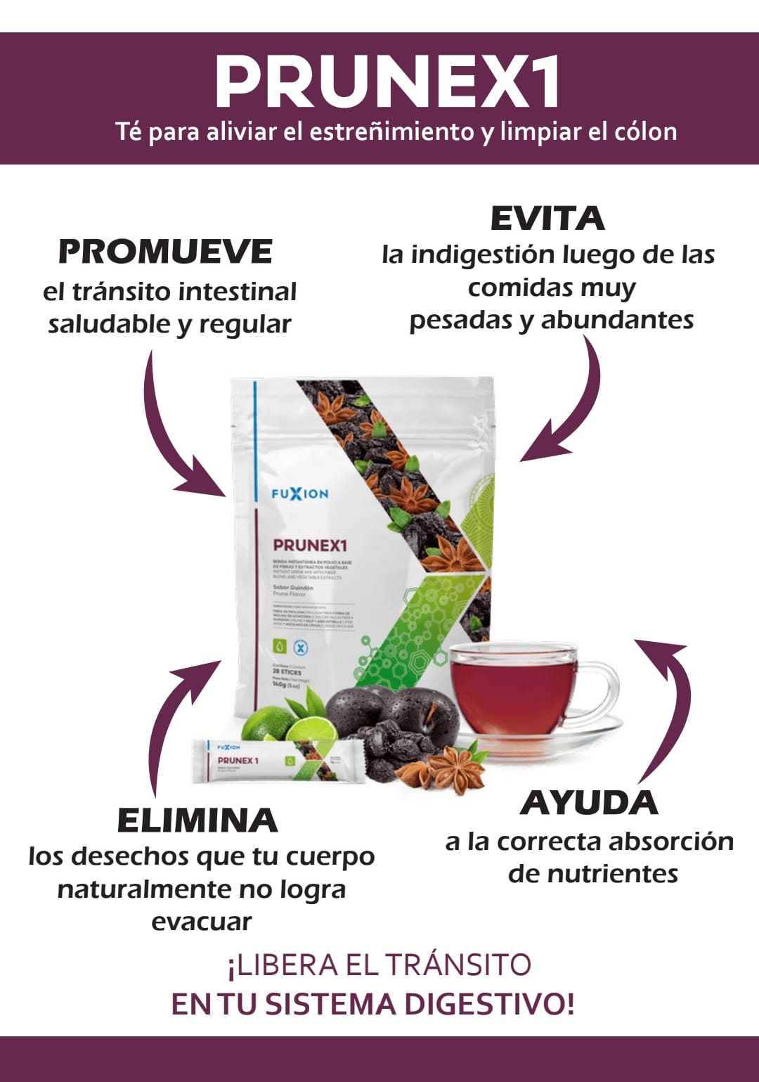 PRUNEX1 - Plan Detox Natural