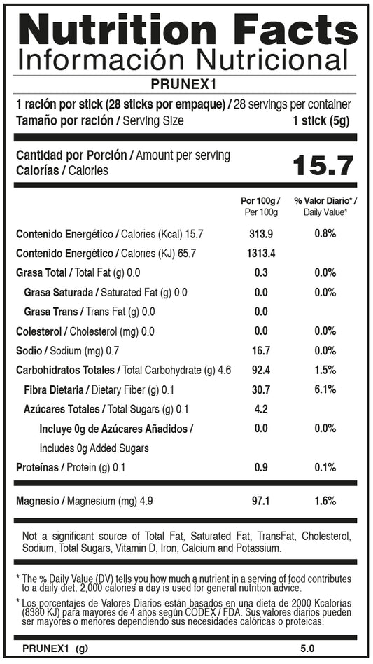 PRUNEX1 - Plan Detox Natural