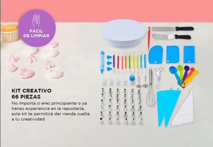 Kit Reposteria 66 Piezas