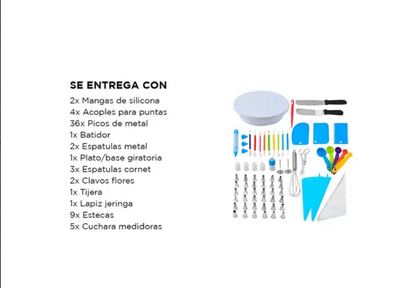 Kit Reposteria 66 Piezas