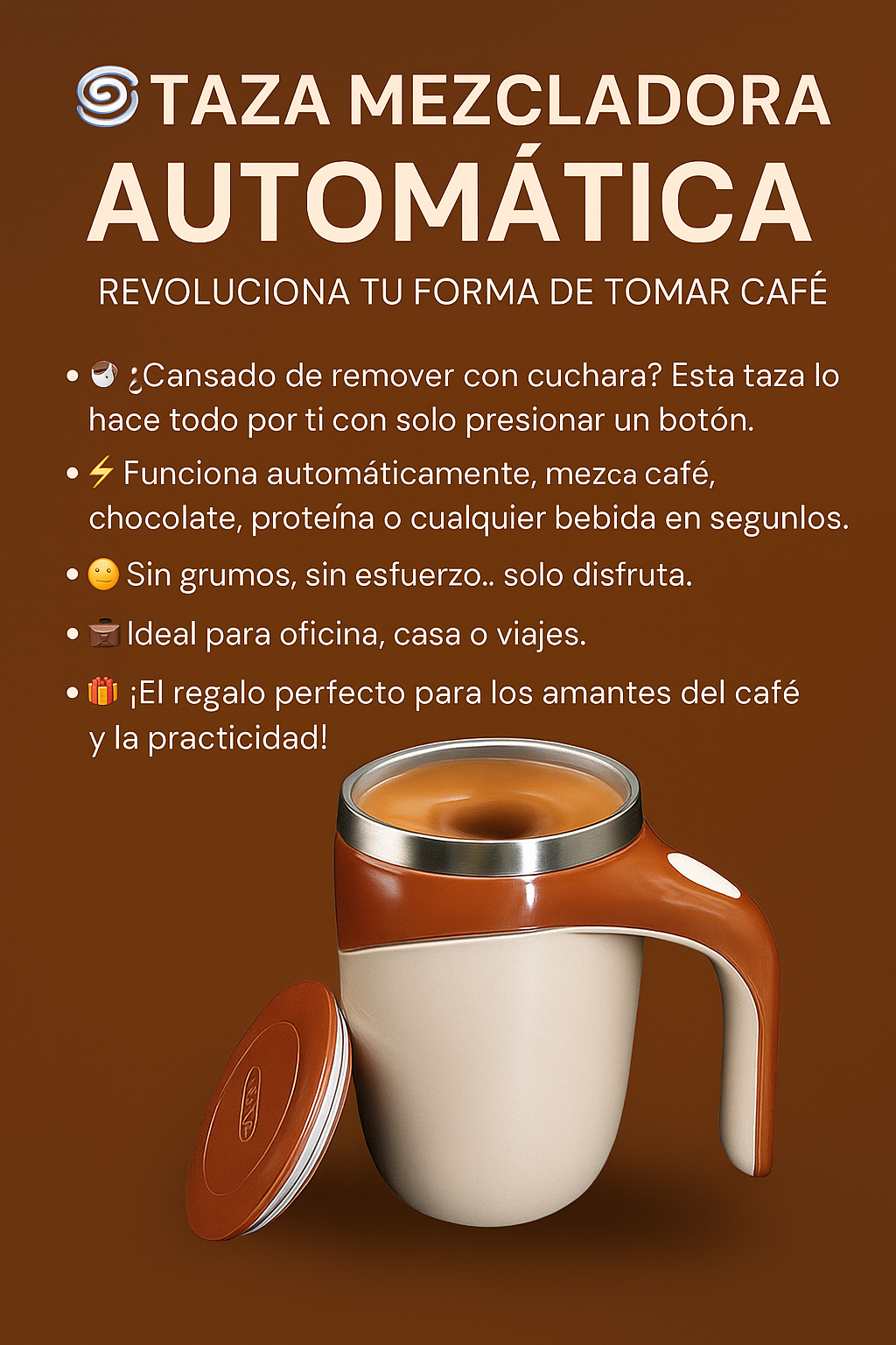 🌀Taza Mezcladora Automática